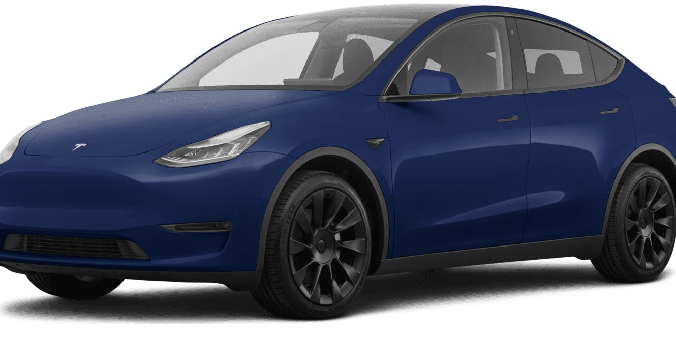 TESLA MODEL Y 2021 5YJYGAEE3MF201228 image